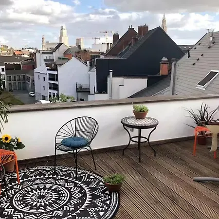 Cozy & Spacious Duplex With An Amazing Terrace Antwerp Exterior photo